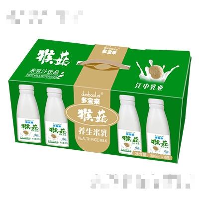 380mlx8瓶多寶來猴菇養生米乳飲品