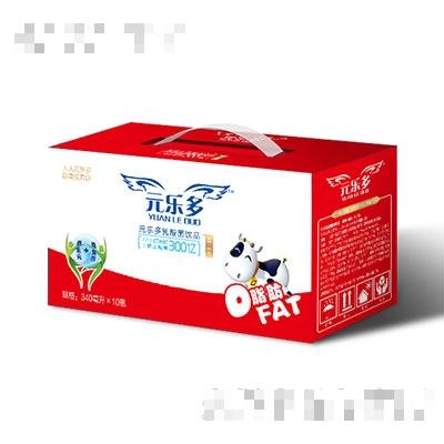 元樂(lè)多草莓味乳酸菌飲品340mlx10瓶
