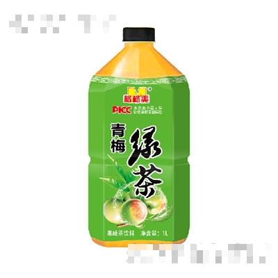 格格美青梅綠茶果味茶飲料1L