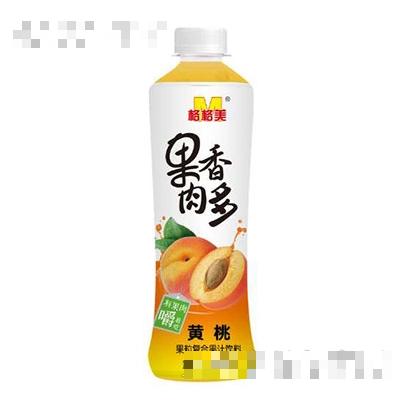 格格美果肉香多黃桃復合果汁飲料500ml