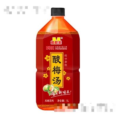 格格美酸梅湯風味飲料1L