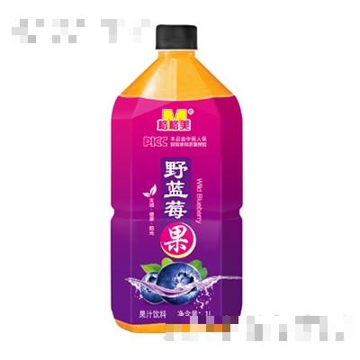 格格美野藍莓果汁飲料1L
