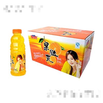 喜滋滋果粒爽果肉飲料580ml