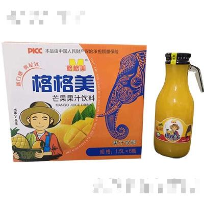格格美芒果汁飲料1.5Lx6瓶