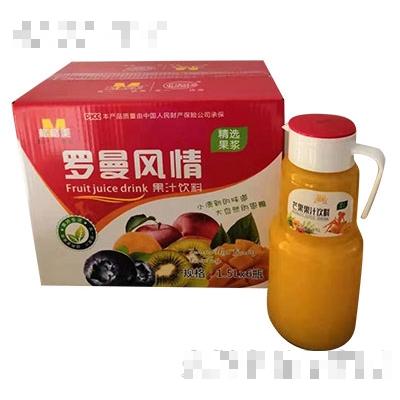 格格美水果飲料1.5Lx6瓶裝