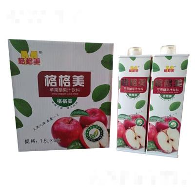格格美蘋果醋果汁飲料果醋飲料餐飲果汁