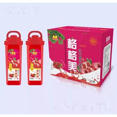 格格美紅石榴風味飲料果汁飲料杯裝果汁