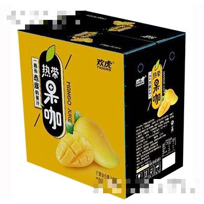 歡虎熱帶果咖芒果復(fù)合果汁飲料1.25Lx6瓶