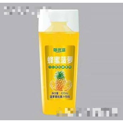 味優滋蜂蜜菠蘿果汁飲料420ml