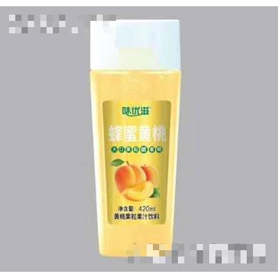 味優滋蜂蜜黃桃果汁飲料420ml