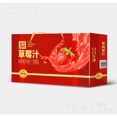 金升金時草莓果肉復合果汁禮盒裝