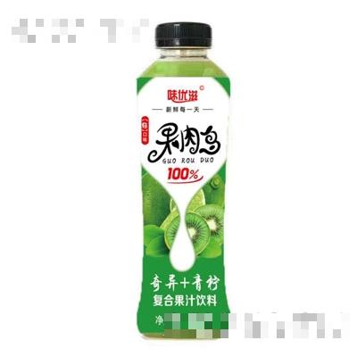 味優滋奇異+青檸復合果汁飲料500ml