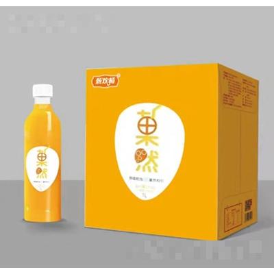甄歡暢果然果汁飲料1L