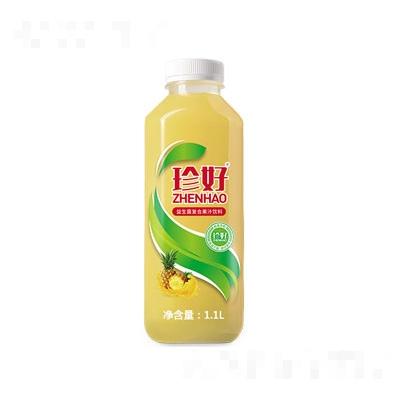 珍好益生菌菠蘿復合果汁飲料1.1L