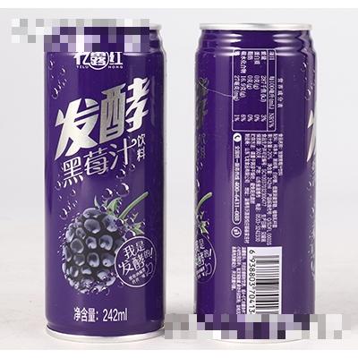 億露紅發酵黑莓汁飲料242ml