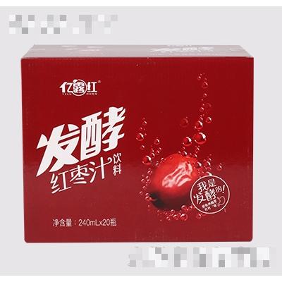 億露紅發酵紅棗汁飲料240ml×20瓶