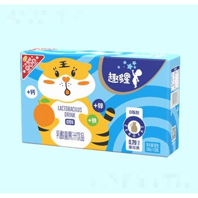 趣多星甜橙味乳酸菌果汁飲品100mL×30瓶