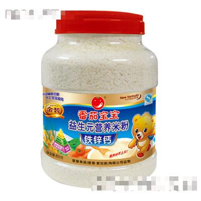 番茄寶寶鐵鋅鈣營養米粉850g