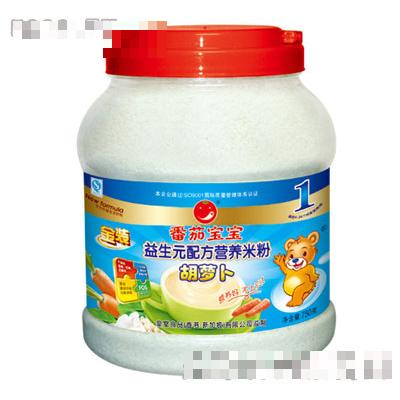 番茄寶寶胡蘿卜營養米粉750g