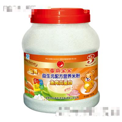番茄寶寶魚肉高蛋白營養米粉750g