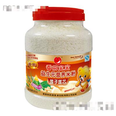 番茄寶寶蓮子蓮芯營養米粉850g