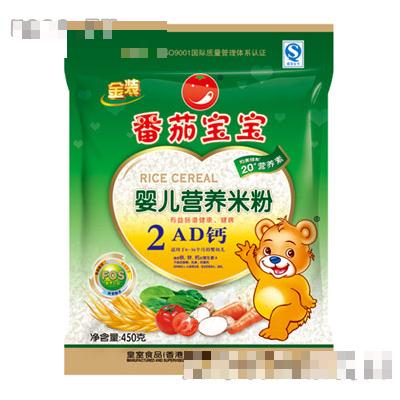 番茄寶寶AD鈣嬰兒營養米粉450g