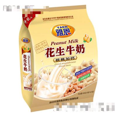 雅恩核桃加鈣花生牛奶