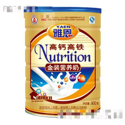 雅恩高鈣高鐵營養(yǎng)奶900g