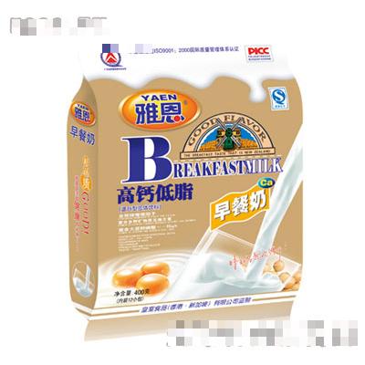 雅恩高鈣低脂早餐奶400g