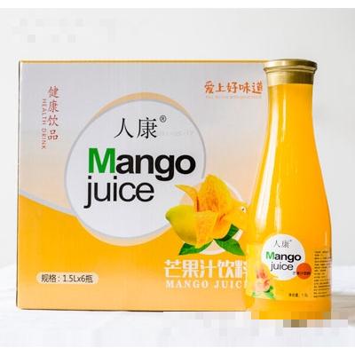 人康芒果汁飲料1.5LX6瓶