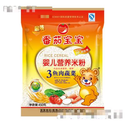 番茄寶寶魚肉蔬菜嬰兒營(yíng)養(yǎng)米粉450g