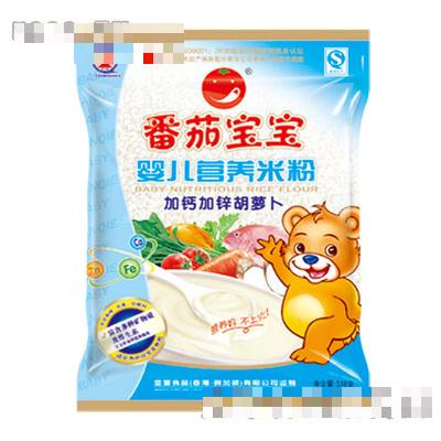 番茄寶寶加鋅加鈣胡蘿卜嬰兒營(yíng)養(yǎng)米粉518g