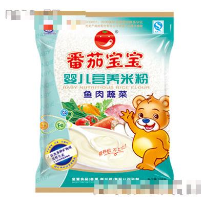 番茄寶寶魚肉蔬菜營(yíng)養(yǎng)米粉518g