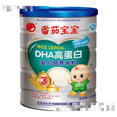番茄寶寶DHA高蛋白嬰兒營養米粉500g