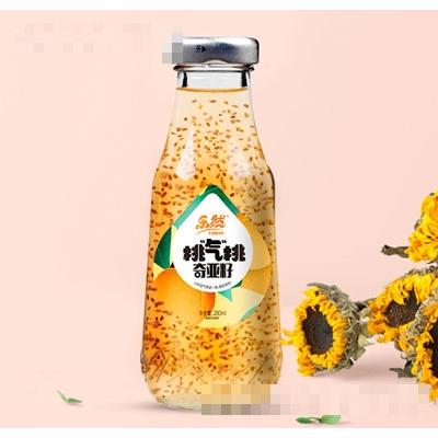 樂然奇亞籽黃桃汁復(fù)合果汁飲料280ml