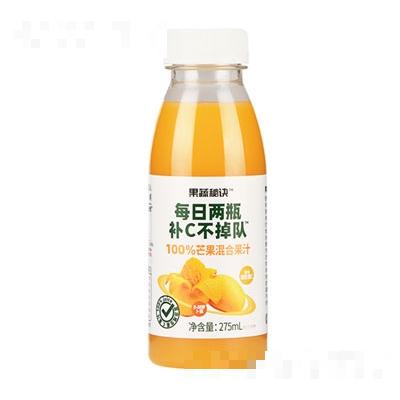 果秘秘訣芒果混合果汁275ml