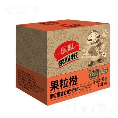 樂源壹品果粒橙復(fù)合果汁1.8LX6