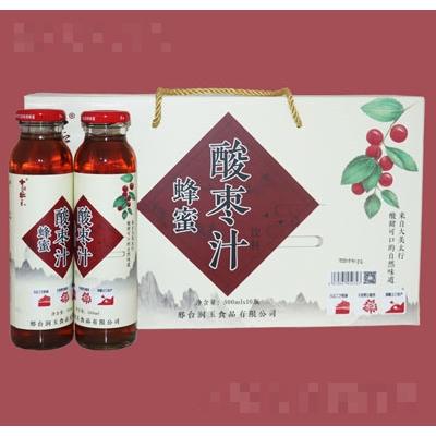 中丘紅玉蜂蜜酸棗汁飲料箱裝