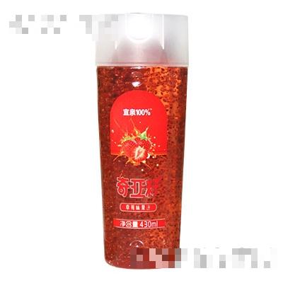宜泉奇亞籽草莓味果汁430ml