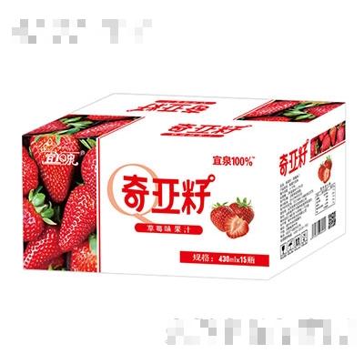 宜泉奇亞籽草莓味430ml×15瓶
