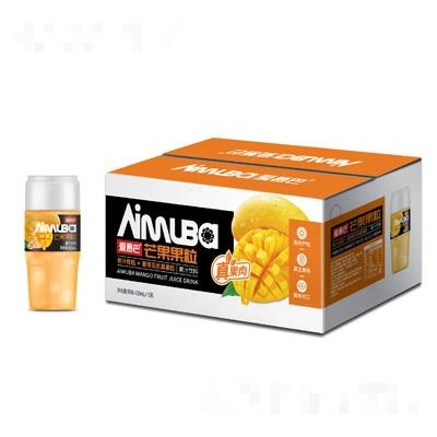 愛慕巴芒果果粒果汁飲料430mlX15