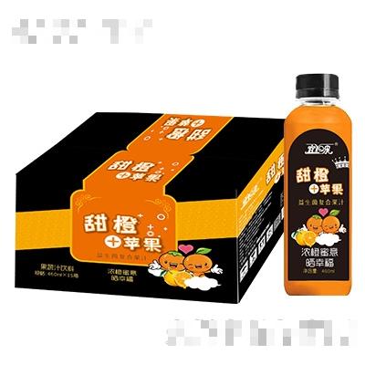 宜泉甜橙+蘋果益生菌復合果蔬汁450mlx15瓶