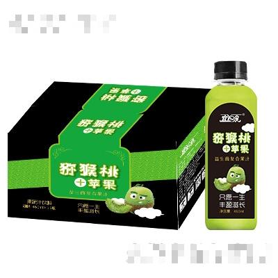 宜泉獼猴桃+蘋果益生菌復合果蔬汁450mlx15瓶