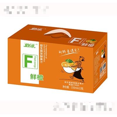 宜泉益生菌鮮橙復合果汁飲料330mlx12瓶