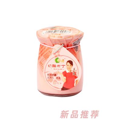 果不離奶酪布丁-紅色