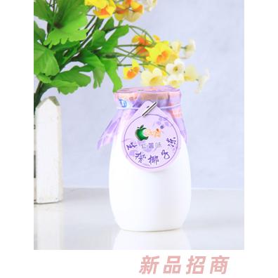 果不離生榨椰子凍-紫薯味
