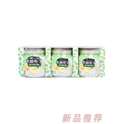 果不離乳酪布丁榴蓮芒果味-綠色