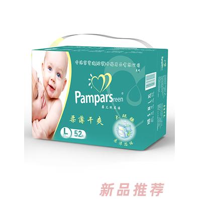 超能阿布柔薄干爽嬰兒紙尿褲L52