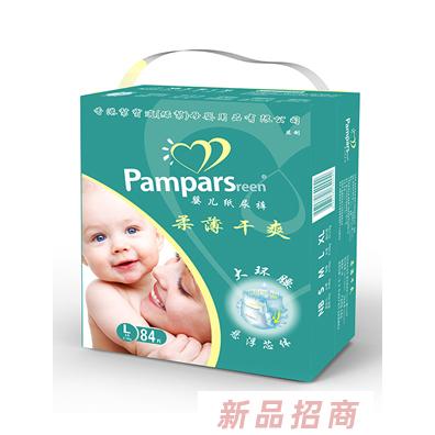 超能阿布柔薄干爽嬰兒紙尿褲L84