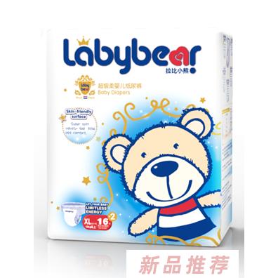 拉比小熊超級柔嬰兒紙尿褲XL18